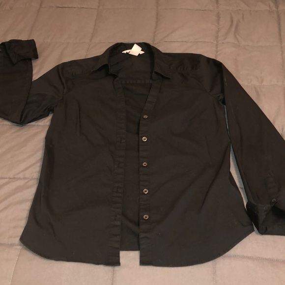 Black button up - Picture 1 of 3